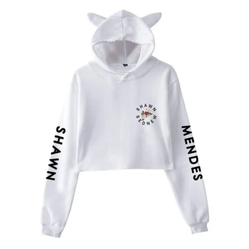 Shawn Mendes Cropped Hoodie #3