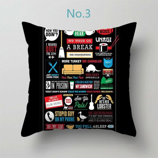 tv friends pillows