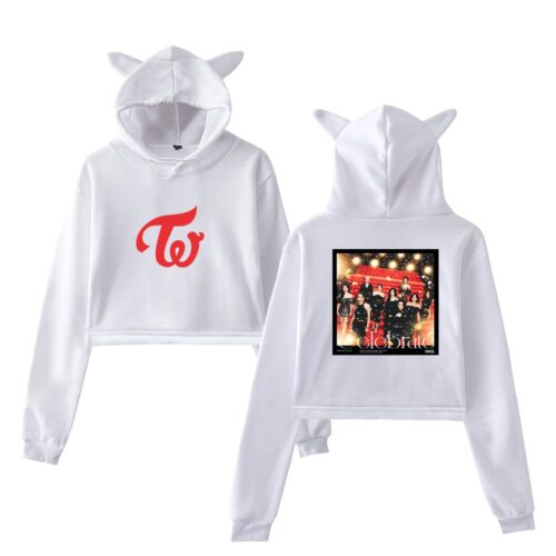 Twice Celebrate Cropped Hoodie #6