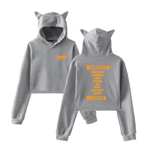 Ateez Cropped Hoodie #2