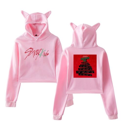 Stray Kids Cropped Hoodie #9