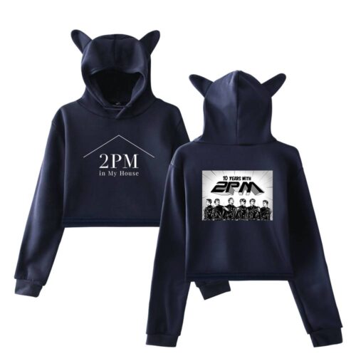 2PM Cropped Hoodie #2