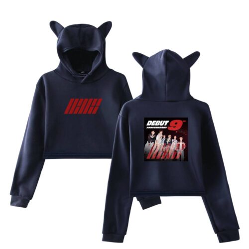 iKon Cropped Hoodie #2