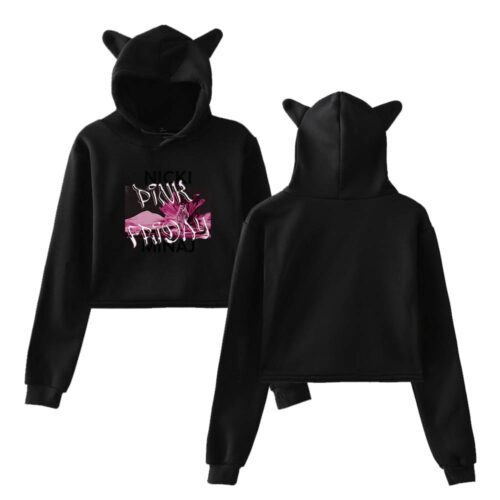 Nicki Minaj Cropped Hoodie #9