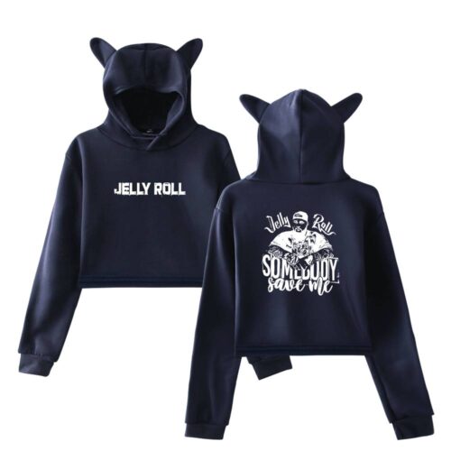 Jelly Roll Cropped Hoodie #2